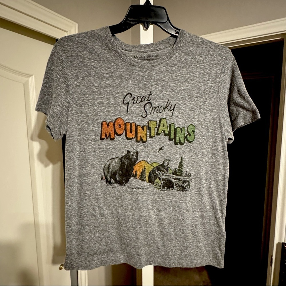 Lucky Brand Great Smoky Mountains Short Sleeve T-Shirt